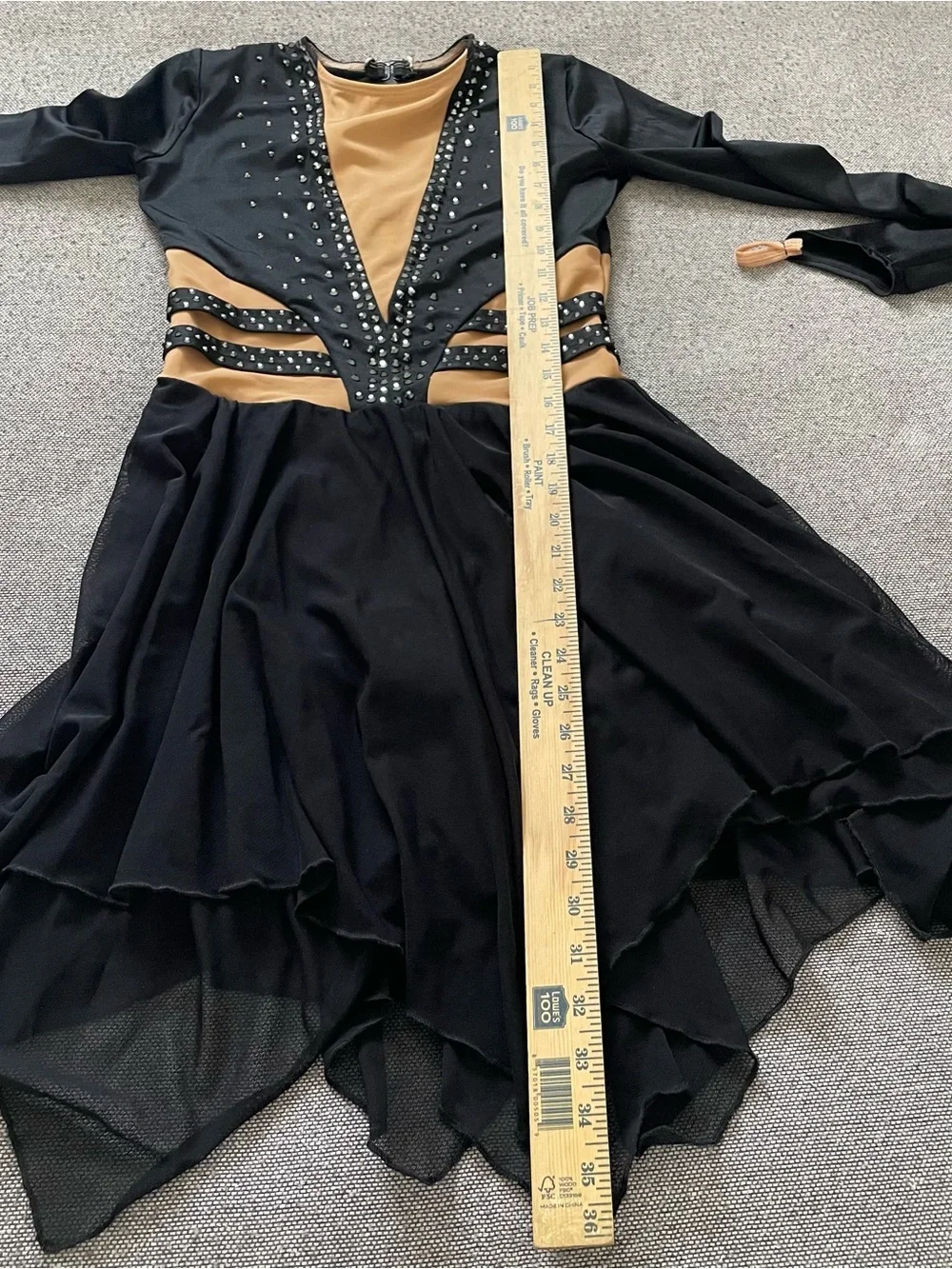 The Lineup Performance Dress with Rhinestone Detailing - Picture 10 of 10